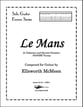 Le Mans Guitar and Fretted sheet music cover